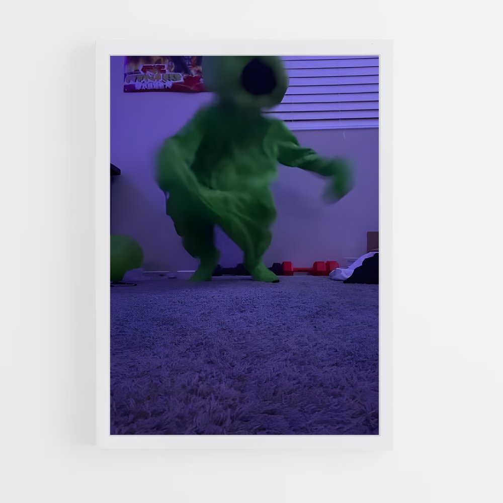 Poster Le Monstre Végétal – affiche Plants vs zombies (vue 3)